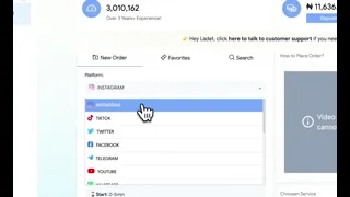 How to Place order on BovaSMM